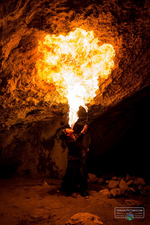 photo cracheur feu verdon